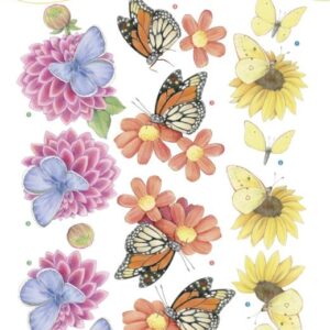 3D Knipvel - Jeanine's Art - Butterflies CD10930