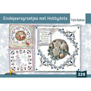 Hobbydols 229 Eindejaarsgroetjes met Hobbydots - Trijnie Baukema