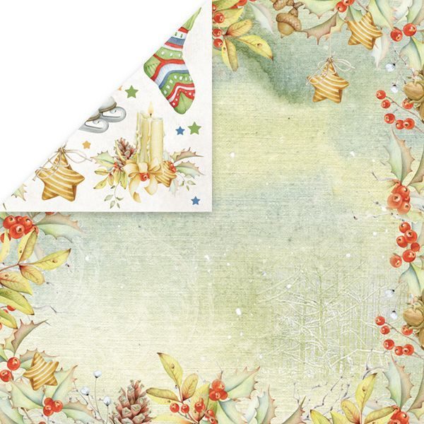 CP-WDR02 WINTER DREAM Scrapbooking single paper