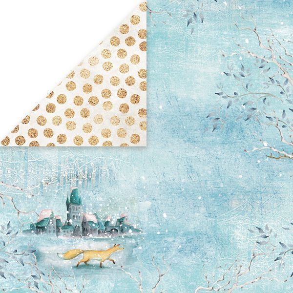 CP-WDR03 WINTER DREAM Scrapbooking single paper