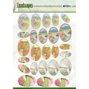 Scenery mini knipvellen - Jeanine's Art - Landscapes - ovaal