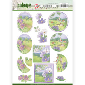 3D Pushout - Jeanine's Art - Landscapes - Spring Landscapes SB10295
