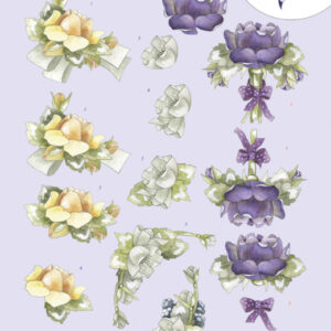 3D Knipvel - Precious Marieke - Roses CD11212