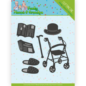 Dies - Yvonne Creations - Funky Nanna's - Grandpa Accessories  YCD10159