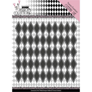 YCD10161 Dies - Yvonne Creations- Pretty Pierrot 2 - Diamond Pattern