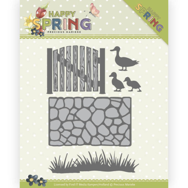 Dies - Precious Marieke - Happy Spring - Garden Precious Marieke PM10149