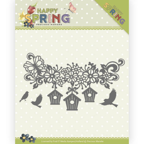 Dies - Precious Marieke - Happy Spring - Happy Birdhouses Precious Marieke PM10148