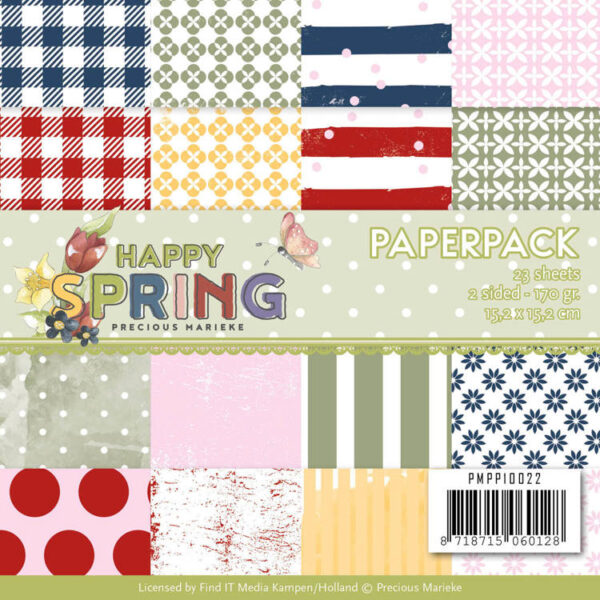 Paperpack - Precious Marieke - Happy Spring Precious Marieke PMPP10022