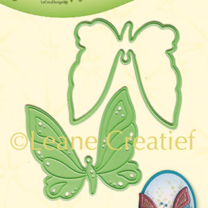 Leabilitie® Patch die Vlinder snij en embossing mal  45.5909