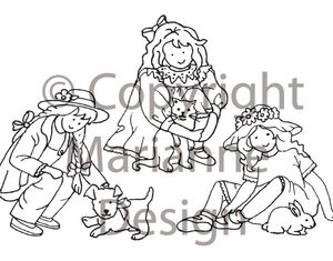 Tc0816 Clear stamp Meisjes