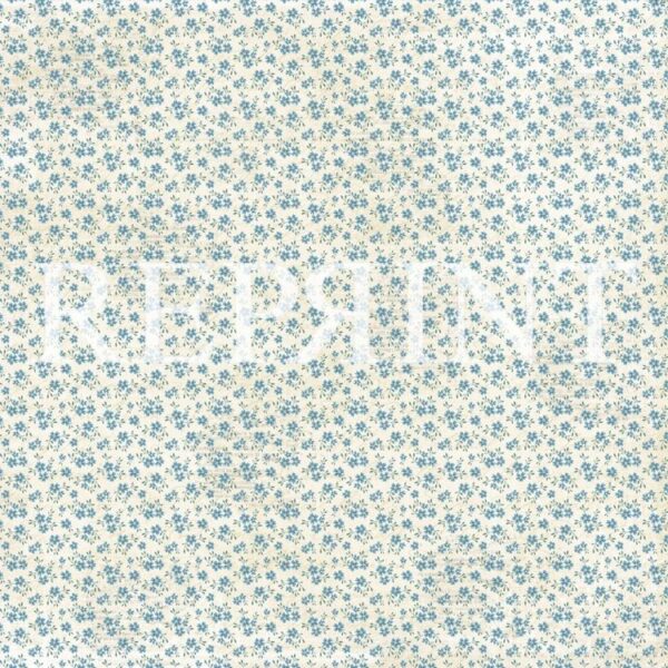 RP0262 Dusty Blue Collection Tiny Flowers Reprint