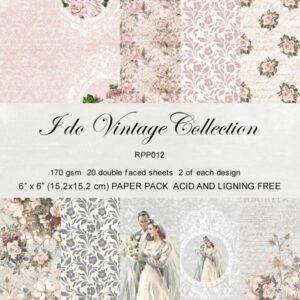 RPP012 Paper pack 6x6 I do Collection 20pcs Reprint