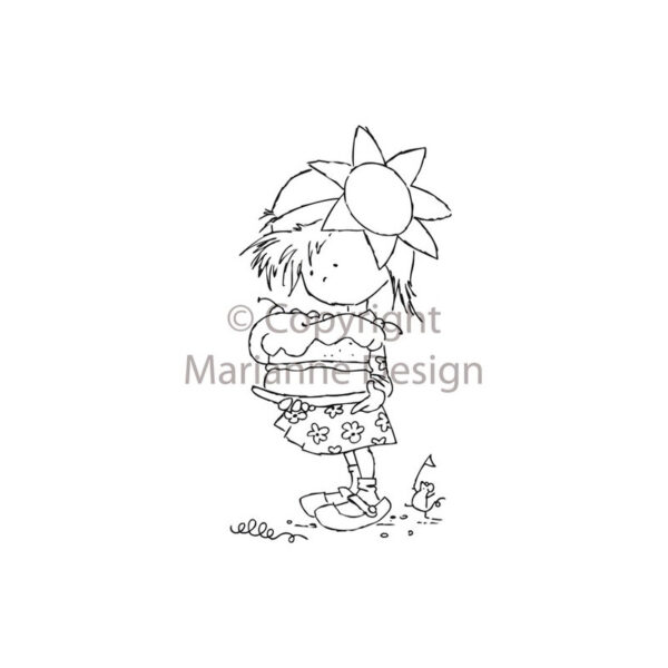 Marianne Design Clear stamps sweet Daisy DDS 3306