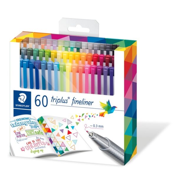 triplus fineliner -  60 st (45 + 15 gratis)  334 C60
