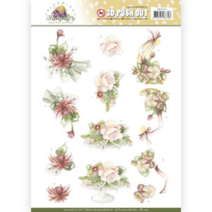 3D Pushout - Precious Marieke - Blooming Summer - Sweet Summer Flowers SB10353