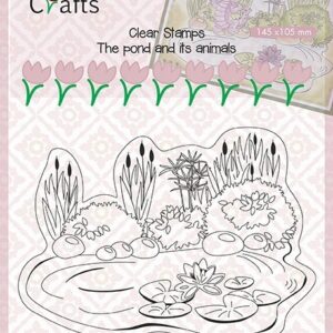 CLP001 Clear Stamps Pond Life: pond  CLP001