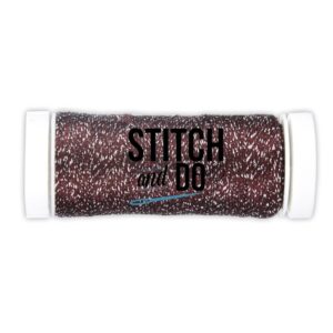 Stitch and Do Sparkles Embroidery Thread Burgundy  SDCDS01