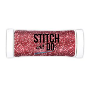 Stitch and Do Sparkles Embroidery Thread Red  SDCDS08