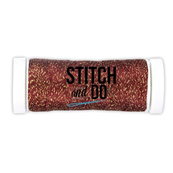 Stitch and Do Sparkles Embroidery Thread Christmas Red  SDCDS09