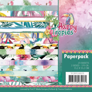 Paperpack - Yvonne Creations - Happy tropics  YCPP10025