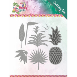 Dies - Yvonne Creations - Happy Tropics - Lush Leaves  YCD10173