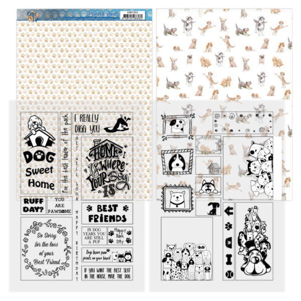 Mica Sheets - Amy Design - Dog's Life ADMC1004