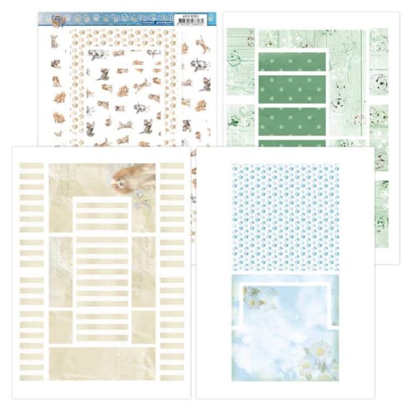 Printed Figure Cards - Amy Design - Dog's Life ADFC10003