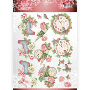 3D Knipvel - Jeanine's Art - Lovely Christmas - Lovely Christmas Time CD11377