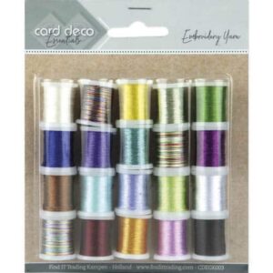 Card Deco Essentials - Embroidery yarn mix 03  CDEGK003