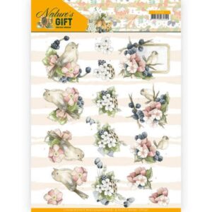 3D knipvel - Precious Marieke - Nature's Gift - Blue Gift CD11351
