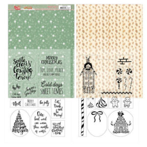 Mica Sheets - Yvonne Creations - Sweet Christmas YCMC1003