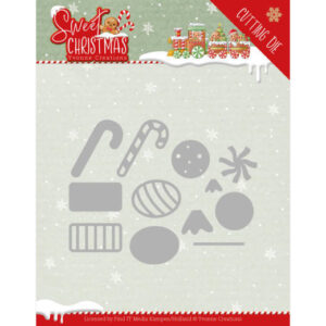 Dies - Yvonne Creations - Sweet Christmas - Sweet Christmas Candy YCD10183