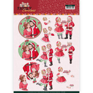 3D Knipvel - Yvonne Creations- Loving Christmas Yvonne Creations CD11387