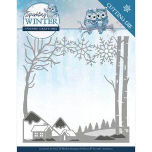 Dies - Yvonne Creations - Sparkling Winter - Winter Landscape  YCD10187