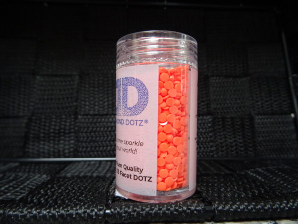DDC.3004 Diamond Dotz® - 2.8mm 12G Cylinder - NEON Orange