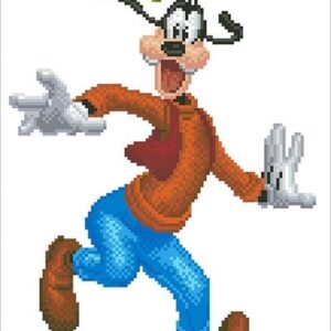 CD852700605 Camelot Dotz - 31cmx43cm Goofy Diamond Painting Kit Camelot Dotz