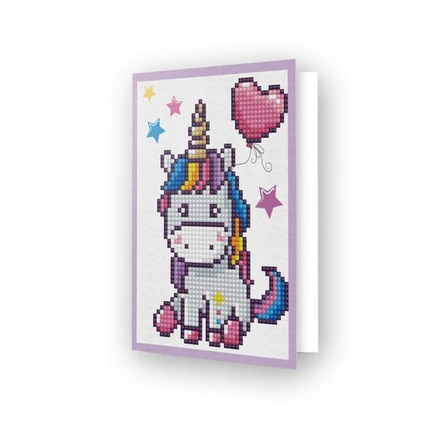 DDG.006 Diamond Dotz® - Greeting Card WELCOME BABY Diamond Dotz