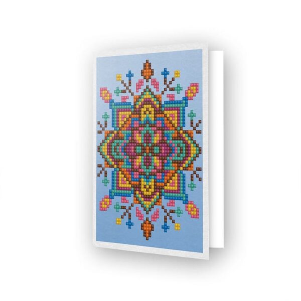 DDG.022 Diamond Dotz® - Greeting Card BLUE STAR Diamond Dotz