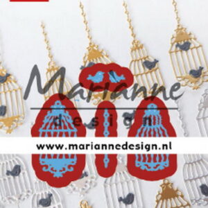 Creatables stencil Birdcage (set) LR0640