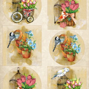 knipvel Birds & Birdcages 2  VK9586