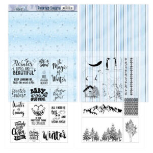 ADMC1006 Mica Sheets - Amy Design - Winter Friends