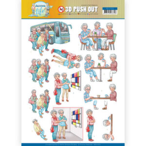 3D Pushout - Yvonne Creations - Active Life - With Friends SB10400