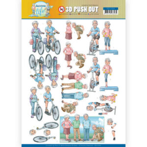3D Pushout - Yvonne Creations - Active Life - Active Moving SB10398