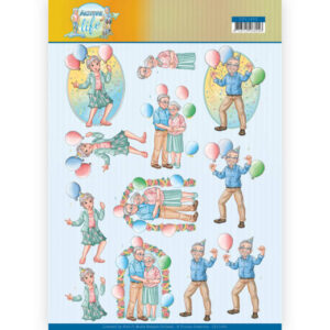 3D Knipvel - Yvonne Creations- Party Together CD11400