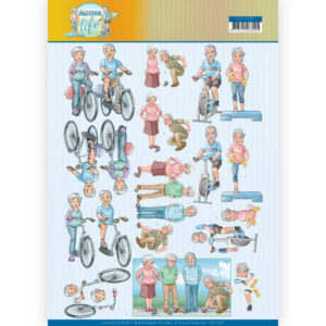 3D Knipvel - Yvonne Creations- Active Moving CD11397