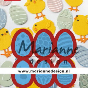 Creatables stencil Easter eggs LR0643