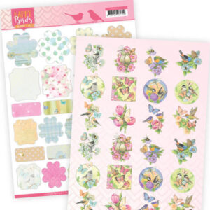 Mini's \- Jeanine's Art - Happy Birds JAMIN10004