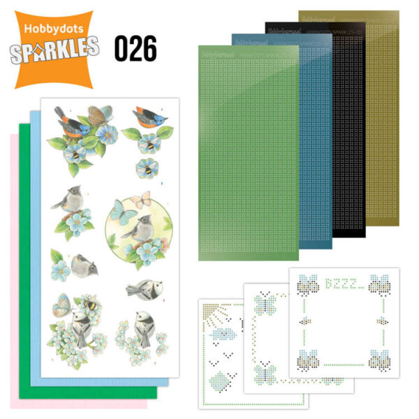 Sparkles Set 26 - Happy Birds SPDO026