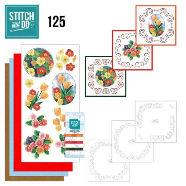STDO125 Stitch and Do 125 - Spring Flowers
