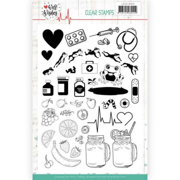 Clear Stamps - Jeanine's Art - Well Wishes JACS10031